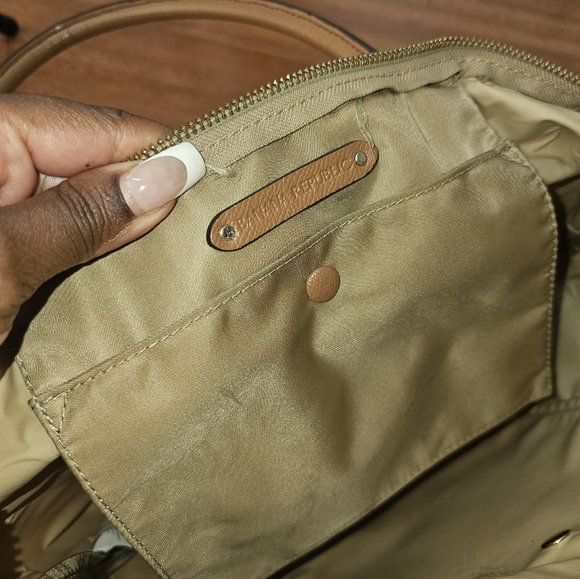 Banana Republic Mini Nylon Tote Bag Light Sand Dune - Picture 10 of 14